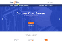 Host1Plus Homepage