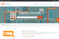 Register a domain at Namecheap