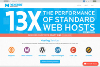 Nexcess Homepage